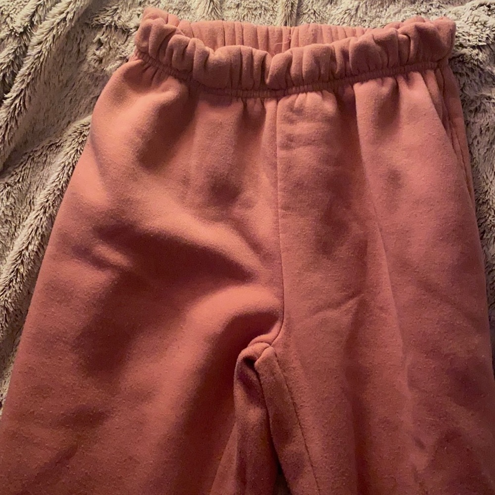 cute light pink sweat pants
